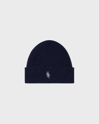 SRC Cashmere Beanie - Navy