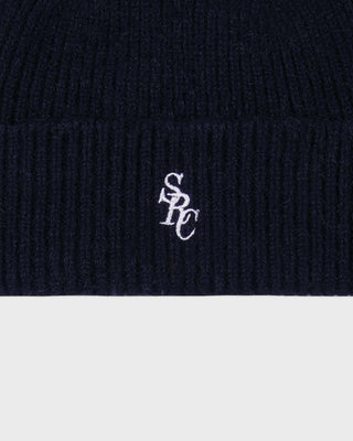 SRC Cashmere Beanie - Navy