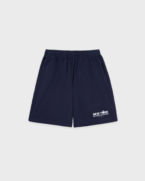 Pro Gym Short - Navy/White