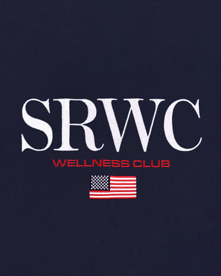 Nautical Embroidered Crewneck - Navy