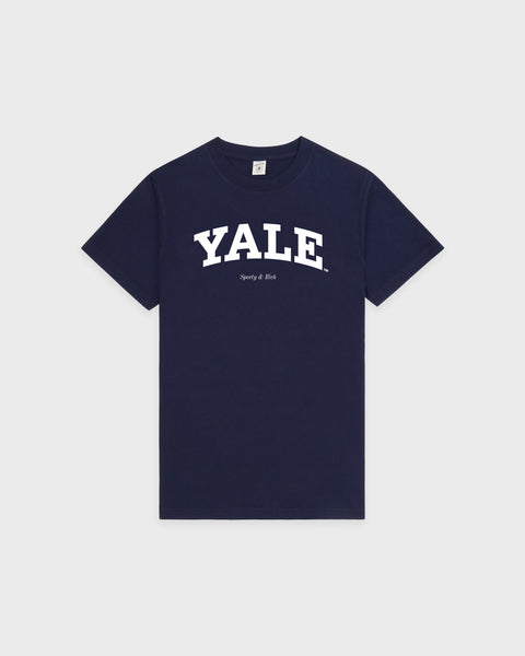 Yale Classic T-shirt - Navy/White
