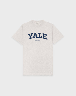 Yale Classic T-shirt - Heather Gray/Navy