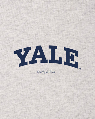 Yale Classic T-shirt - Heather Gray/Navy