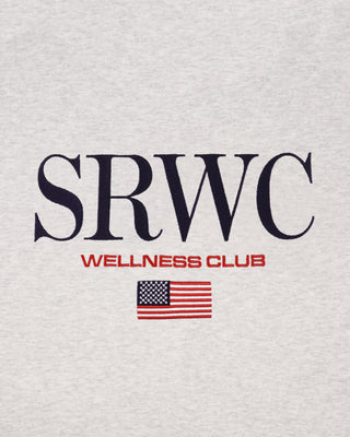 Nautical Embroidered Crewneck - Heather Gray