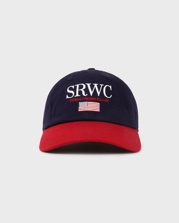 Nautical Hat - Navy/Ruby/White