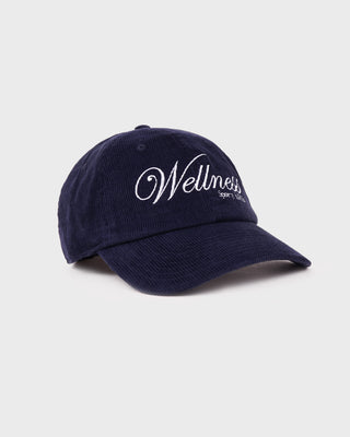 Soho Corduroy Hat - Navy/White