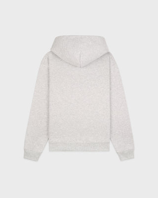Gray hoodie on a light gray background