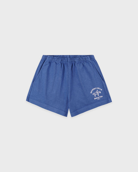 BH Riding Club Disco Short - Pier Blue/White