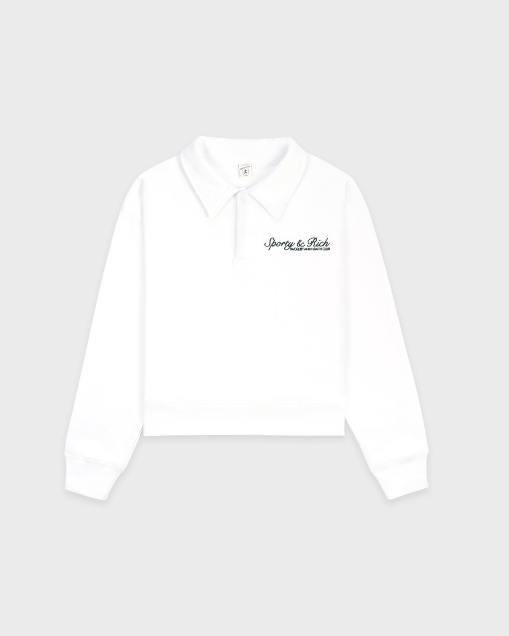 Syracuse Embroidered Polo - White/Forest