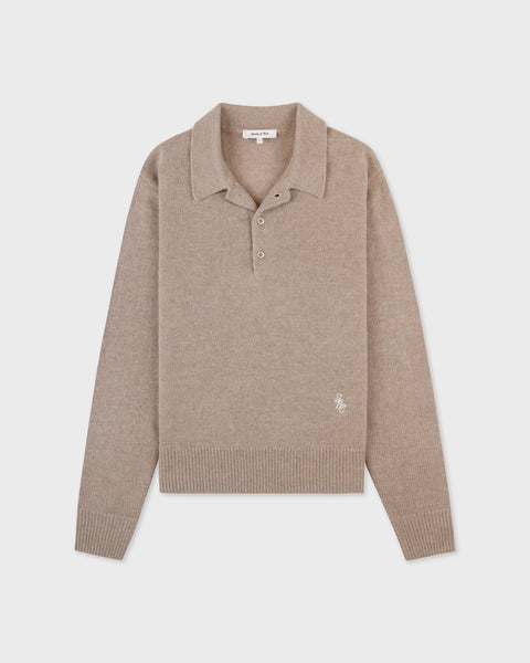 SRC Cashmere Polo - Tapioca