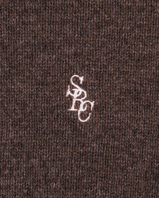 SRC Cashmere V-Neck Sweater - Toffee