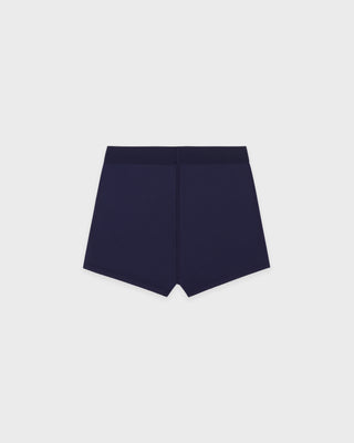 Serif Logo Active Short - Navy/White