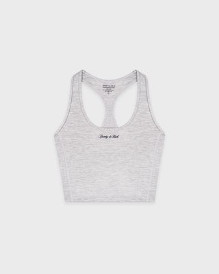 Signature Logo Sports Tank - Heather Gray
