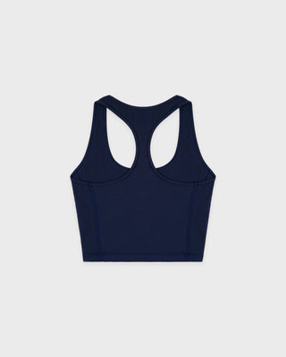 Signature Logo Sports Tank - Navy/White