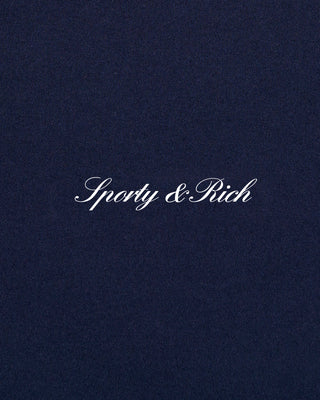 Signature Logo Sports Tank - Navy/White