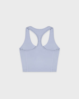 Signature Logo Sports Tank - Faded Blue/Navy