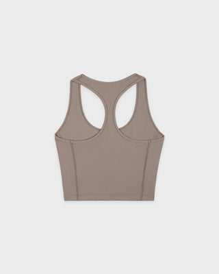 Signature Logo Sports Tank - Hazelnut