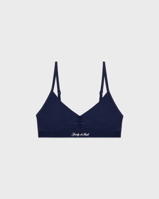 Signature Logo Mini Sports Bra - Dark Navy