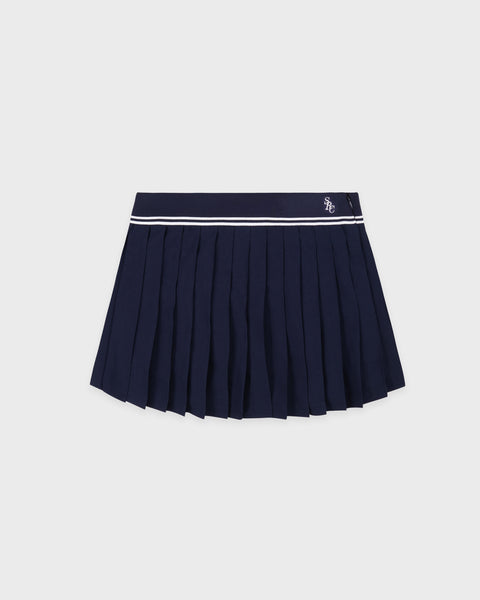 SRC Abigail Skirt - Navy/Ecru