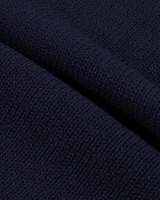 S&R Nautical Knitted Turtleneck - Navy