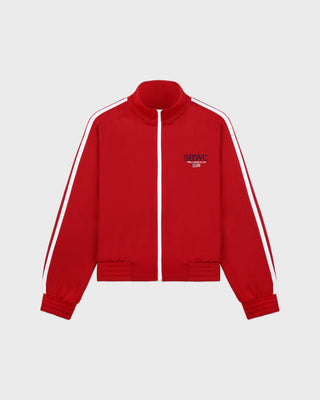 Nautical Elio Track Jacket - Ruby