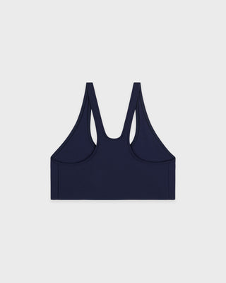 Nautical Sports Bra - Navy
