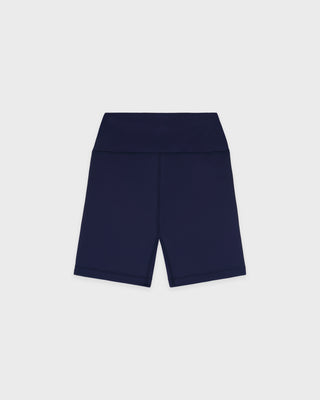 Nautical Biker Short - Navy