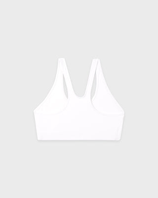 Nautical Sports Bra - White