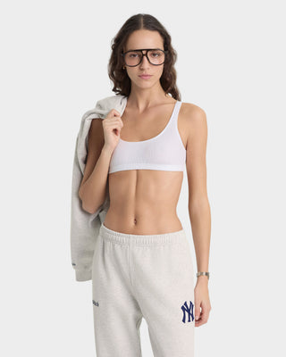 Heritage Yankees Serif Sweatpant - Heather Gray/Navy