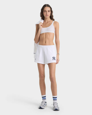 Heritage Yankees Serif Disco Short - White/Navy