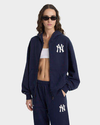 Heritage Yankees Serif Sweatpant - Navy/White