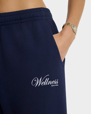 Soho Sweatpant - Navy/White