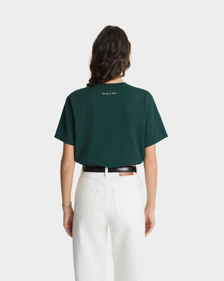 Be Nice T-Shirt - Forest/White