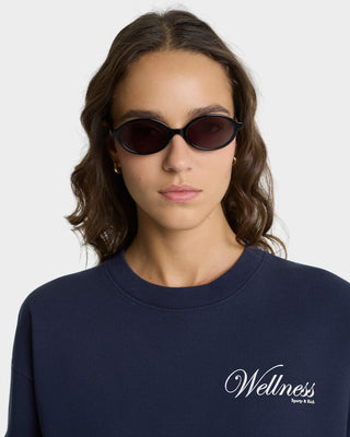 Soho Crewneck - Navy/White