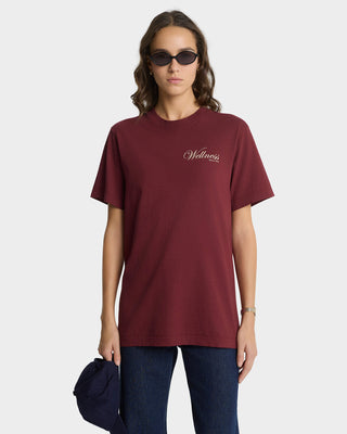 Soho T-Shirt - Merlot/Cream