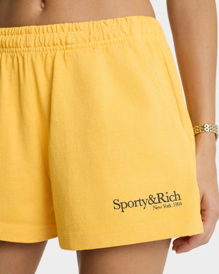 Run Club Disco Short - Faded Gold