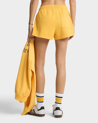 Run Club Disco Short - Faded Gold