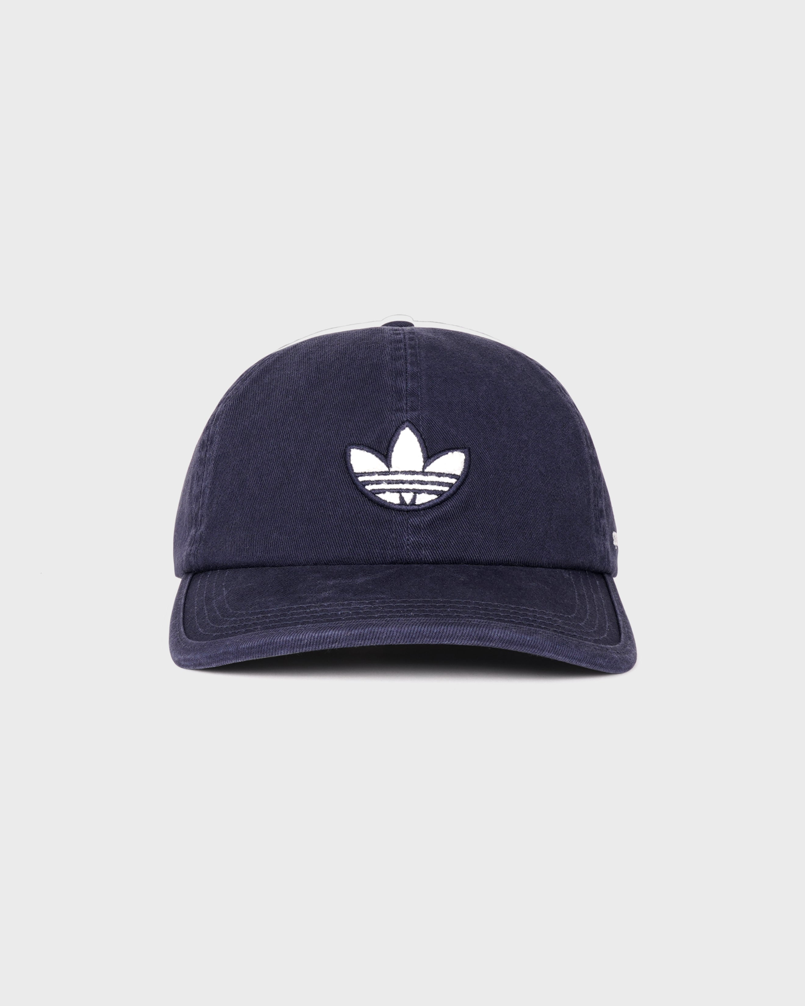 Court Hat Navy/White