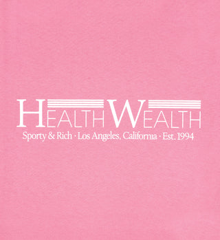 Health Wealth 94 T-Shirt - Sweet/White