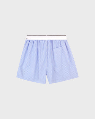 Heritage Yankees Serif Boxer - Blue Stripe/Navy