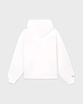 Heritage Yankees Serif Zip Hoodie - White/Navy