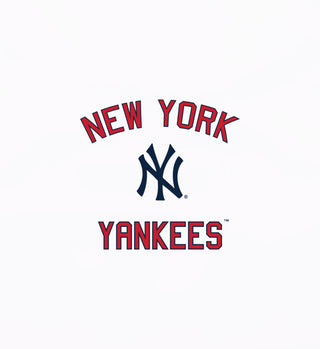New York Yankees logo on a white background