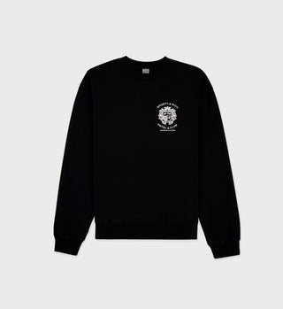 Hotel Crewneck - Black/White