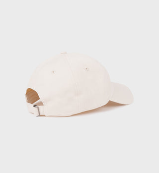 Hotel du Cap Cursive Hat - Cream/Navy