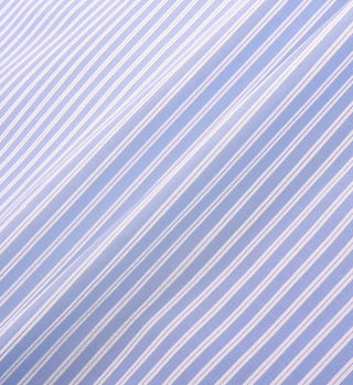 Hotel du Cap Cursive Pyjama Bottom - Blue Striped