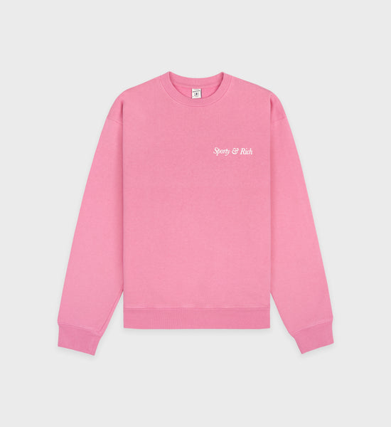 HWCNY Crewneck - Sweet/White