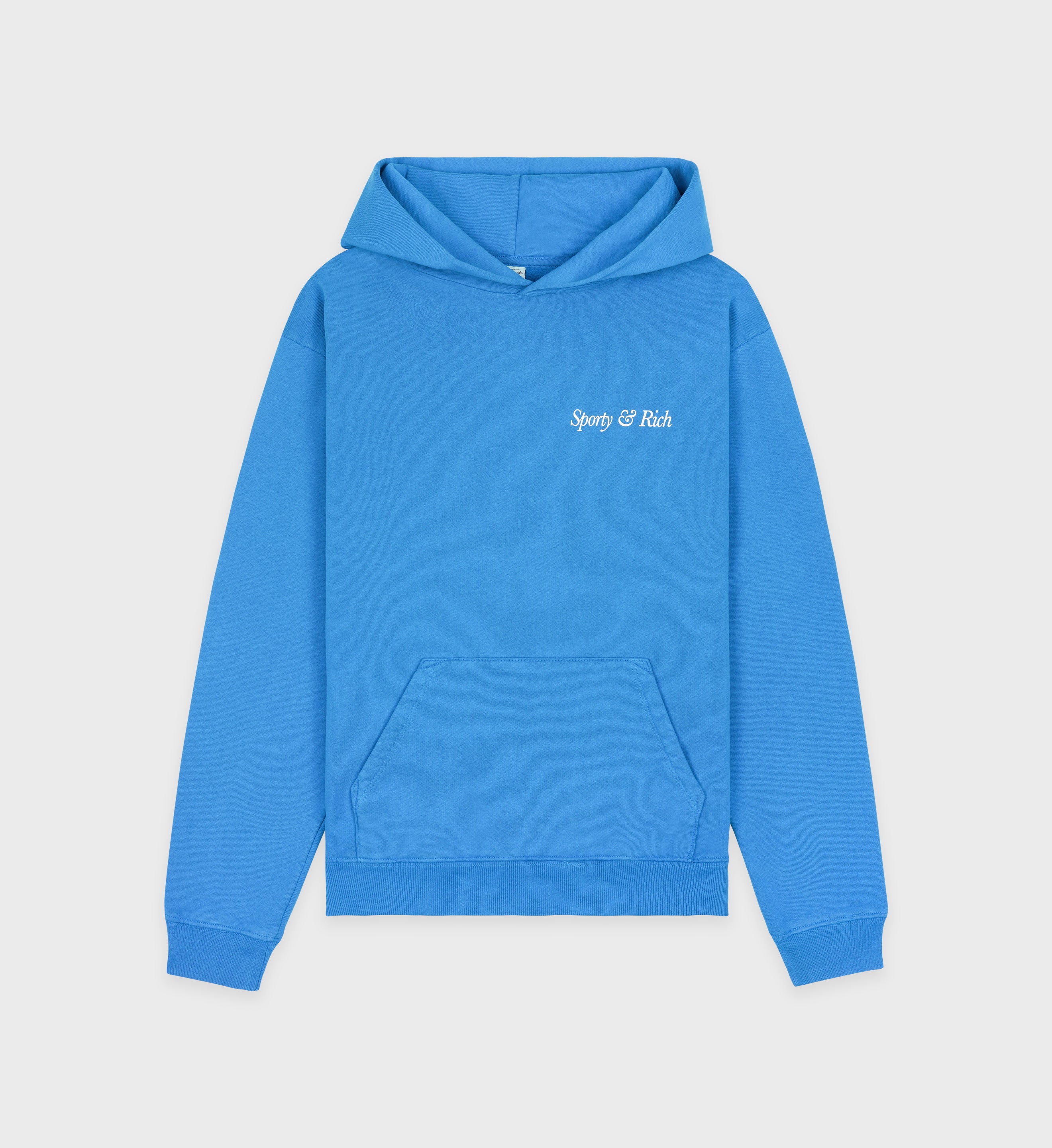 Royal blue best sale and white hoodie