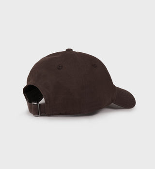 H&W Crest Hat - Chocolate/Cream