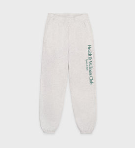 H&W Crest Sweatpant - Heather Gray/Alpine