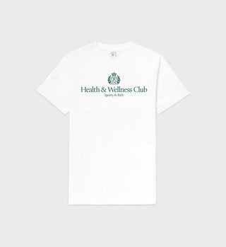 H&W Crest T-Shirt - White/Alpine